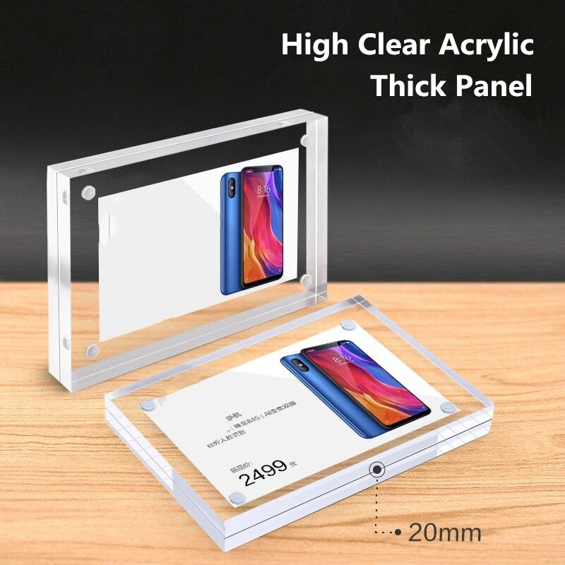 5 Pezzi Supporto Magnetico in  - Photo Acrylic Block recensione e prezzo