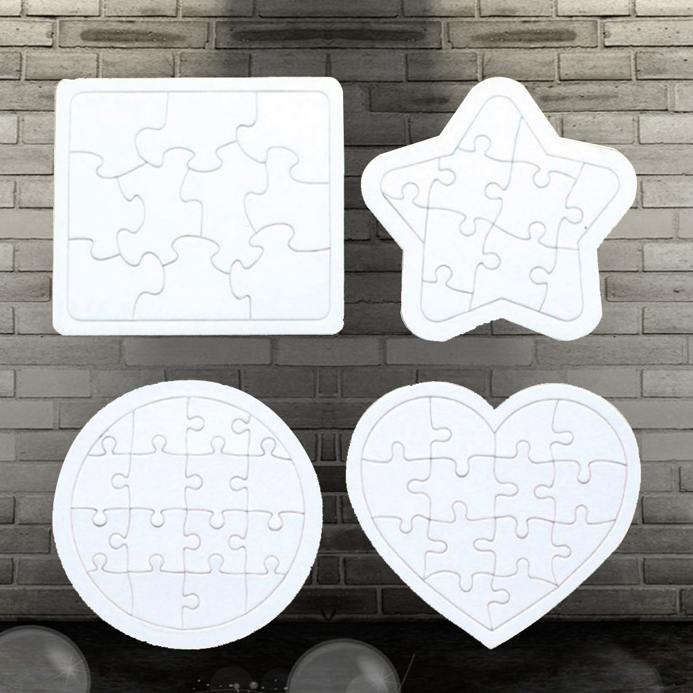 4 Pezzi di Puzzle Bianchi per  - Puzzle Blank White recensione e prezzo