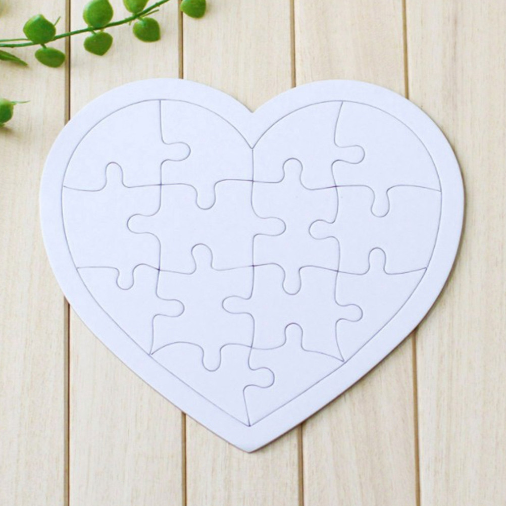 4 Pezzi di Puzzle Bianchi per  - Puzzle Blank White recensione e prezzo