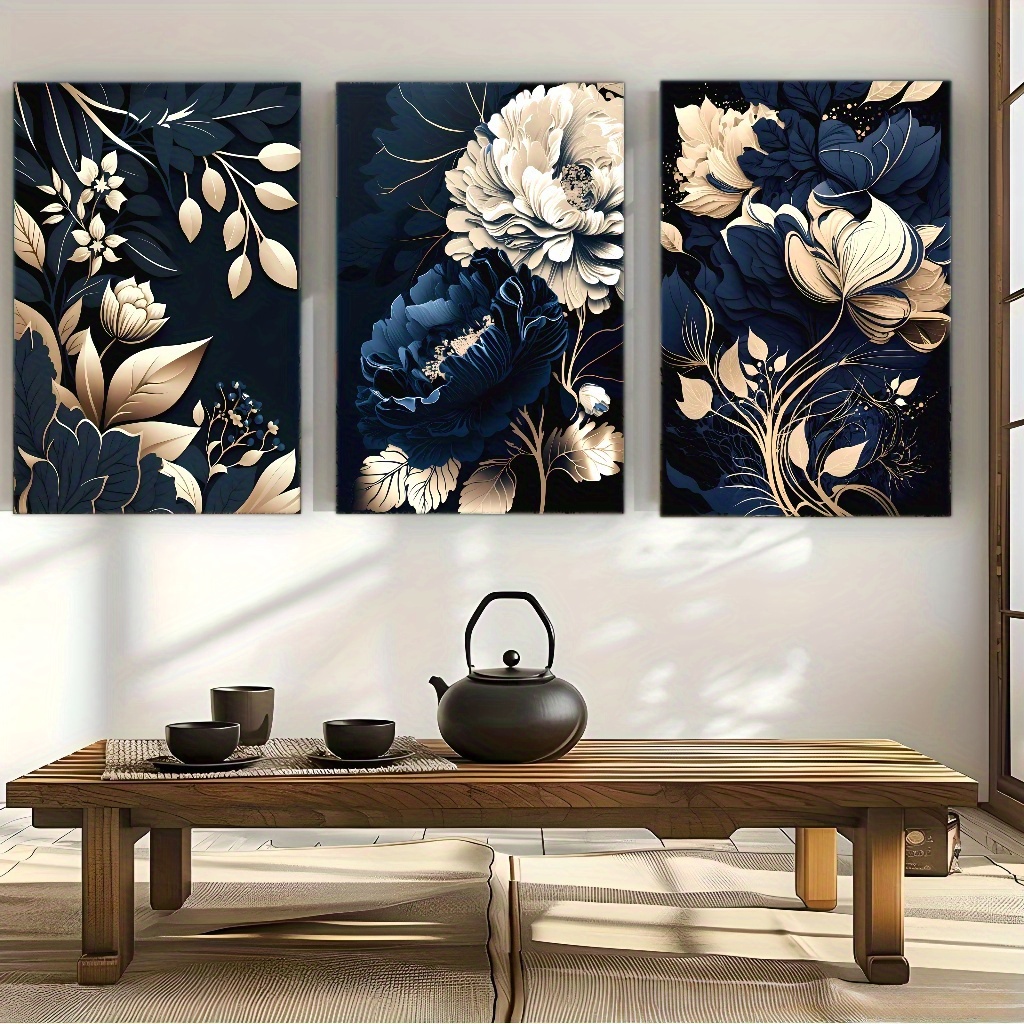Set di 3 quadri su tela florea - Canvas Wrap Ready recensione e prezzo
