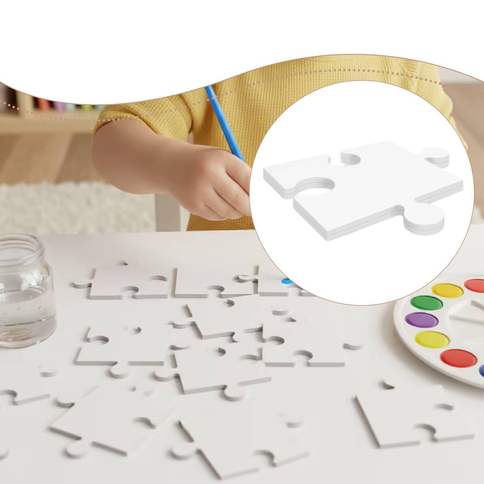 24 Pezzi Puzzle Bianchi in Car - Puzzle Blank White recensione e prezzo